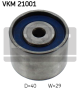SKF Umlenk-/Führungsrolle, Zahnriemen VKM 21001
