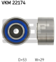 SKF Umlenk-/Führungsrolle, Zahnriemen VKM 22174