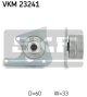 SKF Umlenk-/Führungsrolle, Zahnriemen VKM 23241