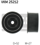 SKF Umlenk-/Führungsrolle, Zahnriemen VKM 25212