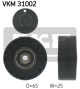 SKF Umlenk-/Führungsrolle, Keilrippenriemen VKM 31002