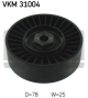 SKF Riemenspanner, Keilrippenriemen VKM 31004