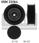 SKF Riemenspanner, Keilrippenriemen VKM 31064