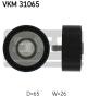 SKF Umlenk-/Führungsrolle, Keilrippenriemen VKM 31065