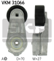 SKF Riemenspanner, Keilrippenriemen VKM 31066