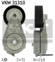 SKF Riemenspanner, Keilrippenriemen VKM 31310