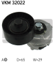 SKF Riemenspanner, Keilrippenriemen VKM 32022