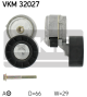 SKF Riemenspanner, Keilrippenriemen VKM 32027