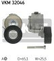 SKF Riemenspanner, Keilrippenriemen VKM 32046