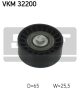SKF Umlenk-/Führungsrolle, Keilrippenriemen VKM 32200