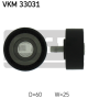 SKF Umlenk-/Führungsrolle, Keilrippenriemen VKM 33031