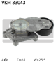 SKF Riemenspanner, Keilrippenriemen VKM 33043
