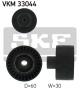 SKF Umlenk-/Führungsrolle, Keilrippenriemen VKM 33044