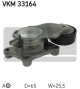 SKF Riemenspanner, Keilrippenriemen VKM 33164