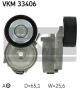 SKF Riemenspanner, Keilrippenriemen VKM 33406
