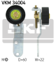 SKF Riemenspanner, Keilrippenriemen VKM 34004