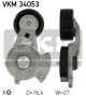 SKF Riemenspanner, Keilrippenriemen VKM 34053