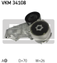 SKF Riemenspanner, Keilrippenriemen VKM 34108