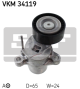 SKF Spannrolle, Keilrippenriemen VKM 34119