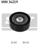 SKF Umlenk-/Führungsrolle, Keilrippenriemen VKM 34219