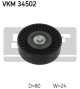 SKF Umlenk-/Führungsrolle, Keilrippenriemen VKM 34502