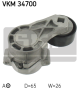 SKF Riemenspanner, Keilrippenriemen VKM 34700