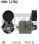 SKF Riemenspanner, Keilrippenriemen VKM 34702