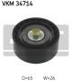 SKF Umlenk-/Führungsrolle, Keilrippenriemen VKM 34714