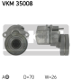 SKF Riemenspanner, Keilrippenriemen VKM 35008