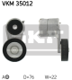 SKF Riemenspanner, Keilrippenriemen VKM 35012