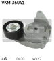 SKF Riemenspanner, Keilrippenriemen VKM 35041