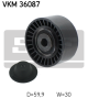 SKF Umlenk-/Führungsrolle, Keilrippenriemen VKM 36087