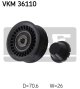 SKF Umlenk-/Führungsrolle, Keilrippenriemen VKM 36110