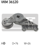 SKF Riemenspanner, Keilrippenriemen VKM 36120