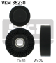 SKF Umlenk-/Führungsrolle, Keilrippenriemen VKM 36230