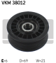 SKF Umlenk-/Führungsrolle, Keilrippenriemen VKM 38012