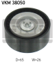 SKF Umlenk-/Führungsrolle, Keilrippenriemen VKM 38050