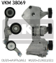 SKF Riemenspanner, Keilrippenriemen VKM 38069