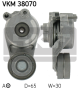 SKF Riemenspanner, Keilrippenriemen VKM 38070