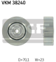SKF Umlenk-/Führungsrolle, Keilrippenriemen VKM 38240