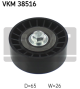 SKF Umlenk-/Führungsrolle, Keilrippenriemen VKM 38516