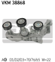 SKF Riemenspanner, Keilrippenriemen VKM 38868