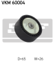 SKF Umlenk-/Führungsrolle, Keilrippenriemen VKM 60004