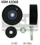 SKF Umlenk-/Führungsrolle, Keilrippenriemen VKM 61068