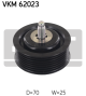 SKF Umlenk-/Führungsrolle, Keilrippenriemen VKM 62023