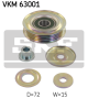 SKF Umlenk-/Führungsrolle, Keilrippenriemen VKM 63001