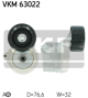 SKF Riemenspanner, Keilrippenriemen VKM 63022