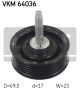 SKF Umlenk-/Führungsrolle, Keilrippenriemen VKM 64036