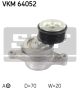 SKF Riemenspanner, Keilrippenriemen VKM 64052