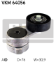 SKF Riemenspanner, Keilrippenriemen VKM 64056